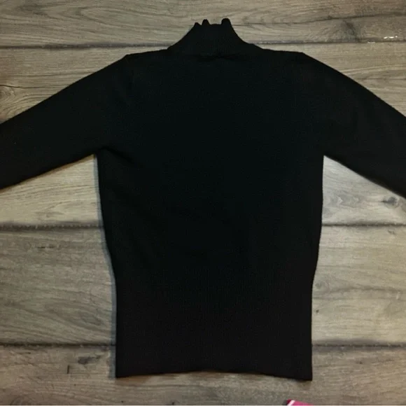 Bebe Y2K mcbling mock neck sweater - Picture 2 of 6